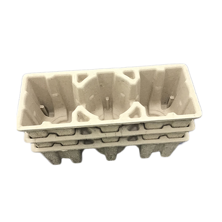 wine molded pulp tray packaging