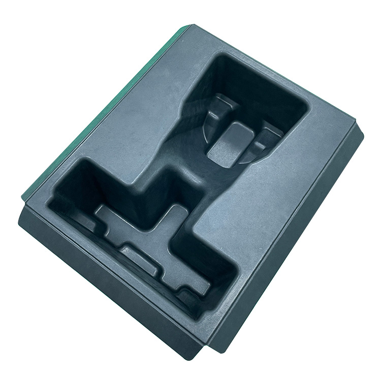 Black color Biodegradable Molded Pulp tray (1).jpg