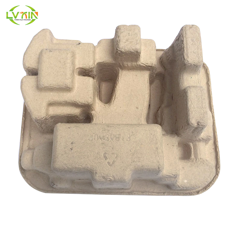 Biodegradable recycled paper pulp tray for socket (2).jpg