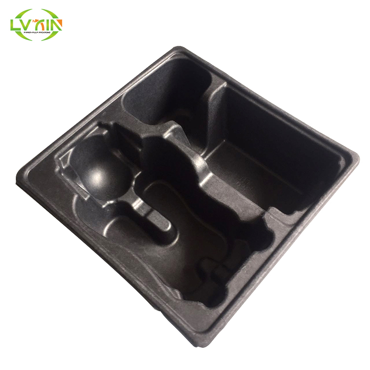  black paper pulp inner tray for UAV (1).jpg