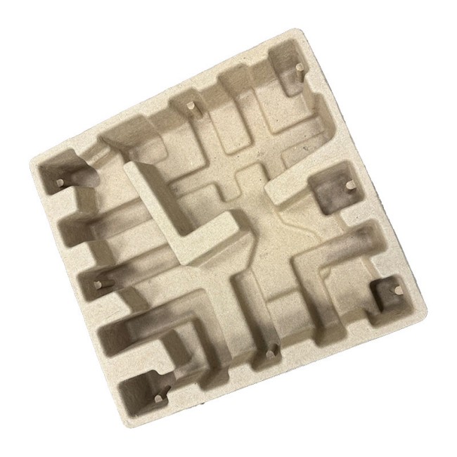 Dry press molded pulp trays for sale