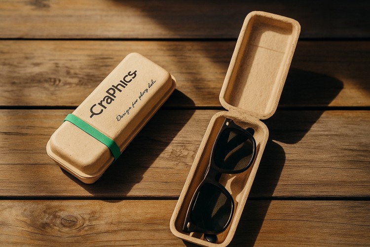 Lvxin molded pulp sunglasses boxes