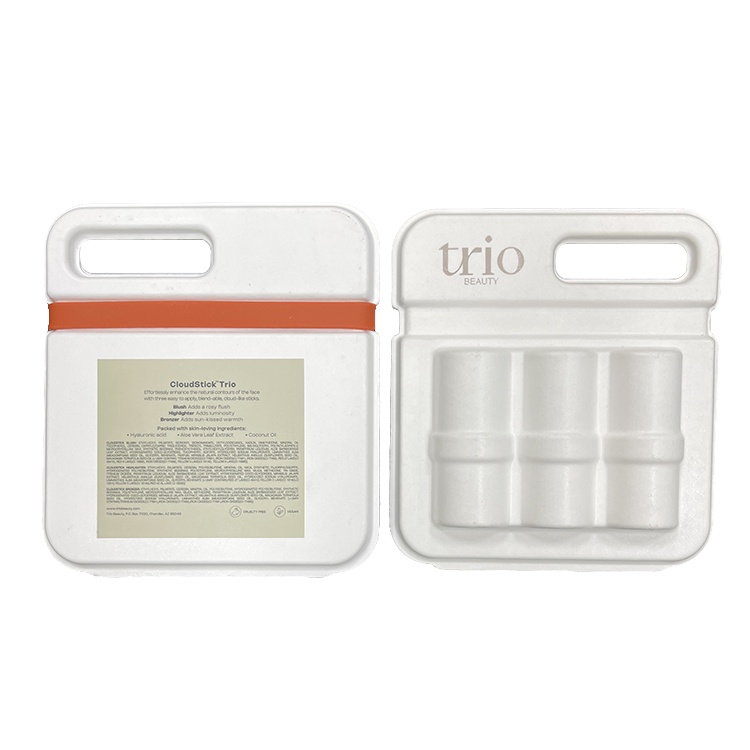 biodegradable pulp packaging for cosmetics